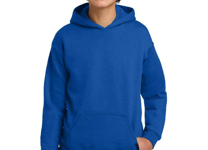 Gildan Youth Heavy Blend Hooded Sweatshirt 18500B Royal