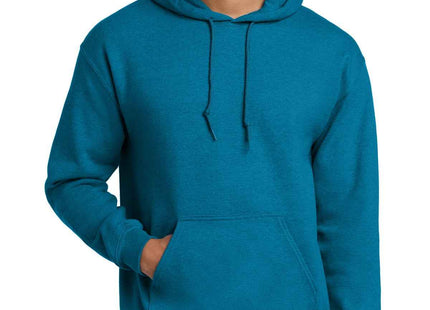 Gildan Heavy Blend Hooded Sweatshirt 18500 Antique Sapphire