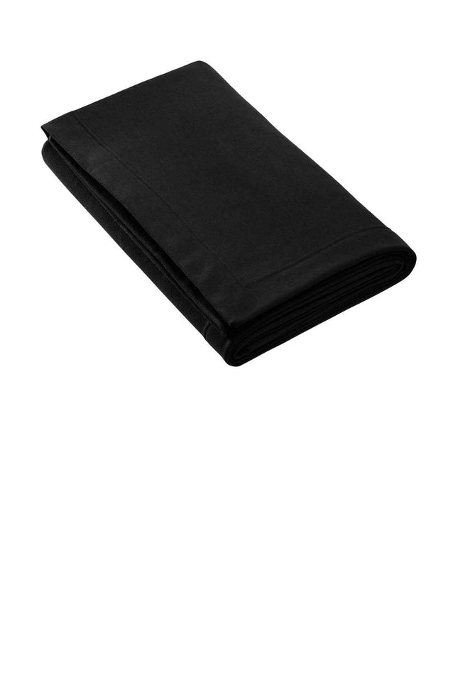 Gildan Heavy Blend Fleece Stadium Blanket 18900 Black OSFA