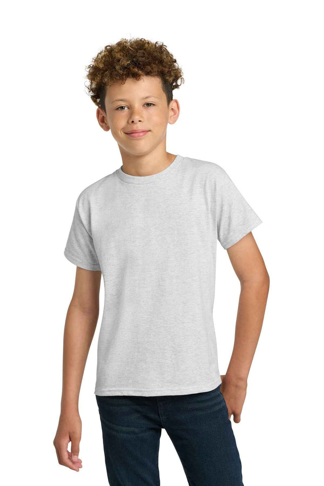 Gildan Youth Ultra Cotton100% US Cotton T Shirt 2000B Ash