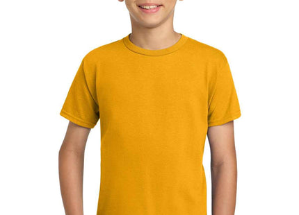 Gildan Youth Ultra Cotton100% US Cotton T Shirt 2000B Gold