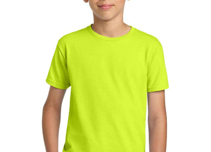 Gildan Youth Ultra Cotton100% US Cotton T Shirt 2000B Safety Green
