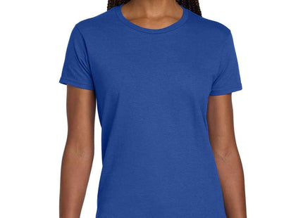 Gildan Women's Ultra Cotton 100% US Cotton T Shirt 2000L Royal