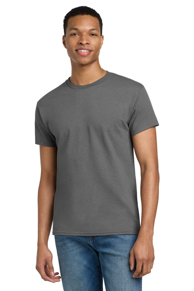 Gildan Tall 100% US Cotton T Shirt 2000T Charcoal