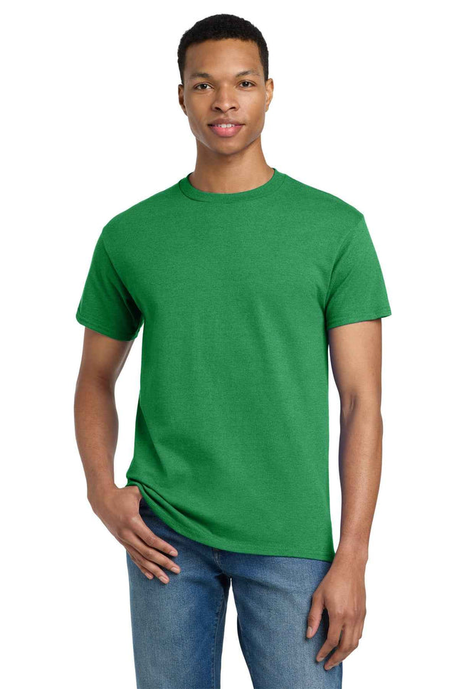 Gildan Ultra Cotton 100% US Cotton T Shirt 2000 Antique Irish Green
