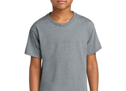 Jerzees Youth DriPower 100% Polyester Tee 21B Athletic Heather