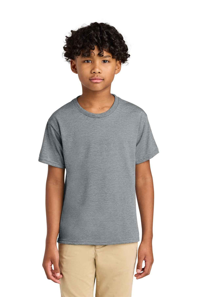 Jerzees Youth DriPower 100% Polyester Tee 21B Athletic Heather