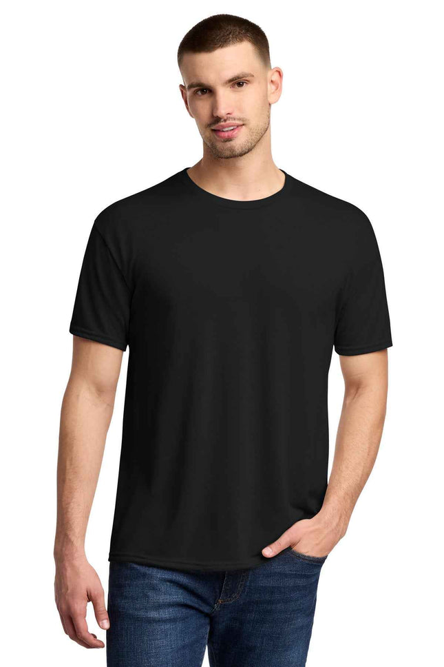Jerzees DriPower 100% Polyester T Shirt 21M Black
