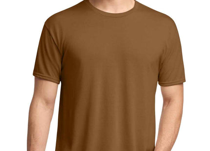 Jerzees DriPower 100% Polyester T Shirt 21M Golden Pecan