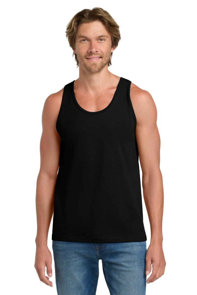 Gildan Ultra Cotton 100% US Cotton Tank Top 2200 Black