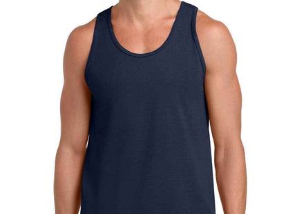 Gildan Ultra Cotton 100% US Cotton Tank Top 2200 Navy
