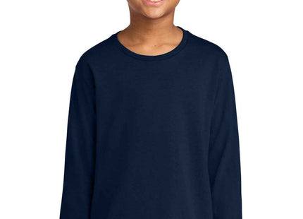 Jerzees Youth DriPower 50/50 Cotton/Poly Long Sleeve 29BL J. Navy