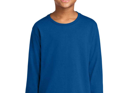 Jerzees Youth DriPower 50/50 Cotton/Poly Long Sleeve 29BL Royal