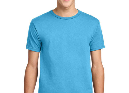 Jerzees Youth DriPower 50/50 Cotton/Poly T Shirt 29B Aquatic Blue