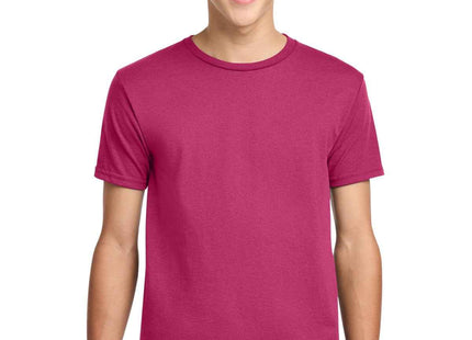 Jerzees Youth DriPower 50/50 Cotton/Poly T Shirt 29B Cyber Pink