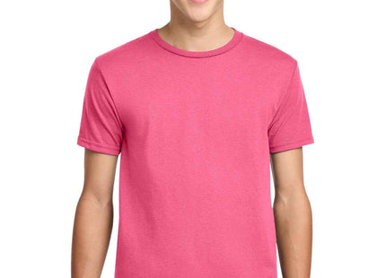 Jerzees Youth DriPower 50/50 Cotton/Poly T Shirt 29B Neon Pink