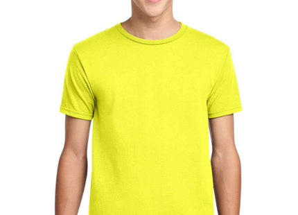 Jerzees Youth DriPower 50/50 Cotton/Poly T Shirt 29B Neon Yellow