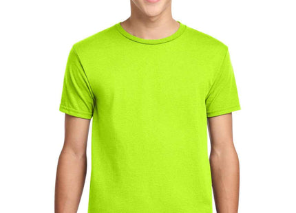 Jerzees Youth DriPower 50/50 Cotton/Poly T Shirt 29B Safety Green