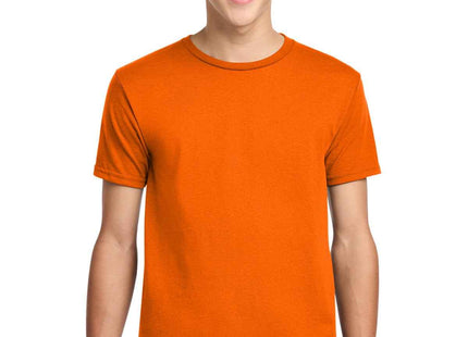 Jerzees Youth DriPower 50/50 Cotton/Poly T Shirt 29B Safety Orange