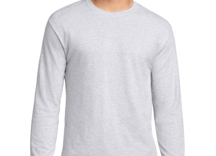 Jerzees DriPower 50/50 Cotton/Poly Long Sleeve T Shirt 29LS Ash