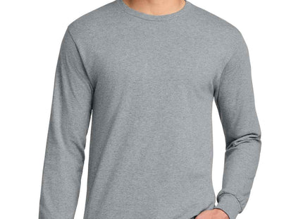 Jerzees DriPower 50/50 Cotton/Poly Long Sleeve T Shirt 29LS Athletic Heather