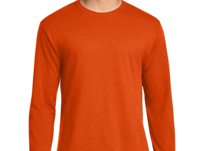 Jerzees DriPower 50/50 Cotton/Poly Long Sleeve T Shirt 29LS Burnt Orange