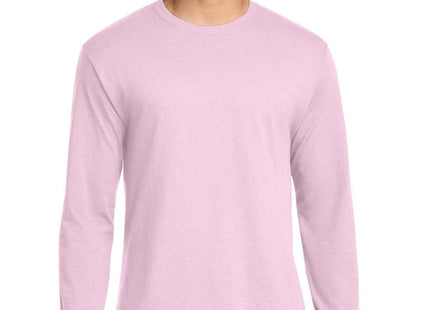 Jerzees DriPower 50/50 Cotton/Poly Long Sleeve T Shirt 29LS Classic Pink