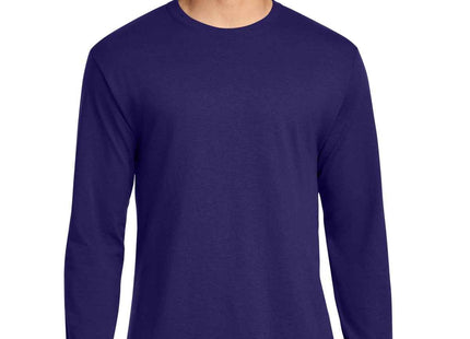 Jerzees DriPower 50/50 Cotton/Poly Long Sleeve T Shirt 29LS Deep Purple