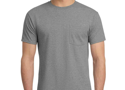 Jerzees DriPower 50/50 Cotton/Poly Pocket T Shirt 29MP Oxford