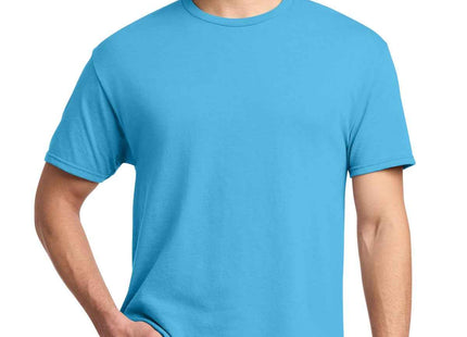 Jerzees DriPower 50/50 Cotton/Poly T Shirt 29M Aquatic Blue