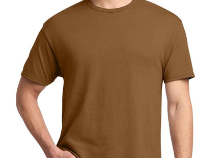 Jerzees DriPower 50/50 Cotton/Poly T Shirt 29M Golden Pecan