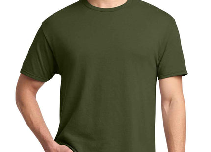 Jerzees DriPower 50/50 Cotton/Poly T Shirt 29M Military Green