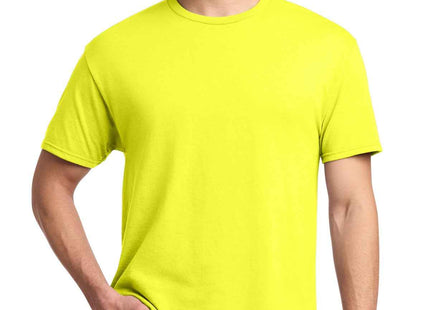 Jerzees DriPower 50/50 Cotton/Poly T Shirt 29M Neon Yellow