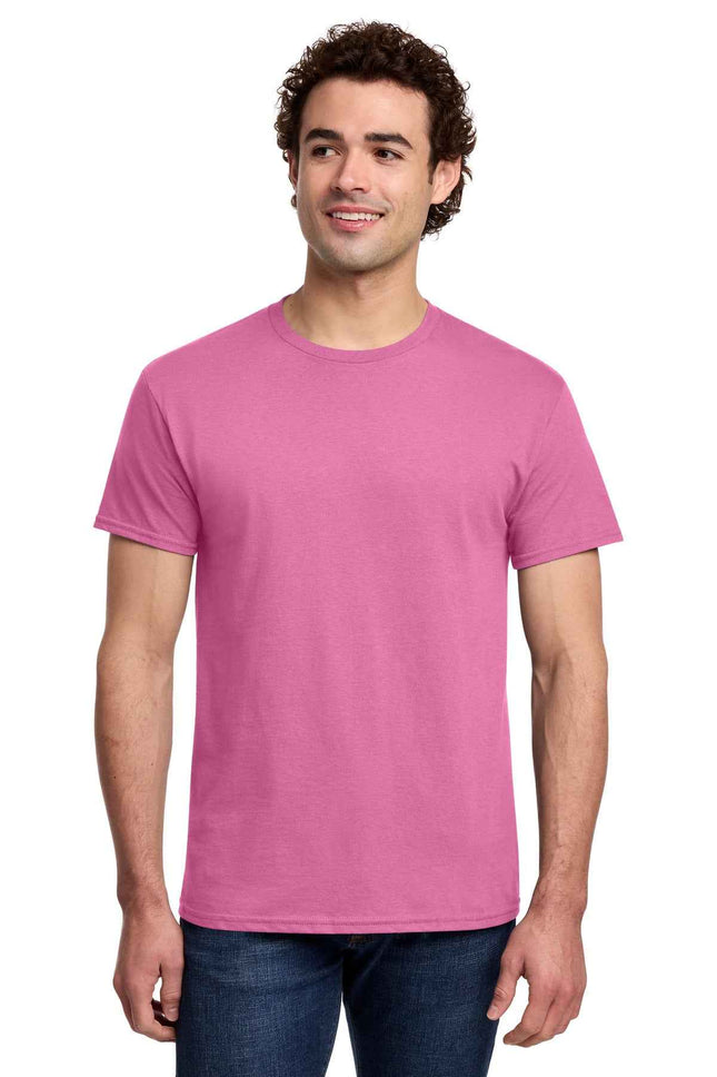 Gildan Light Cotton Tee 3000 Azalea