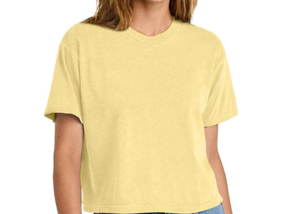 Comfort Colors Women's Heavyweight Boxy Tee 3023CL Butter