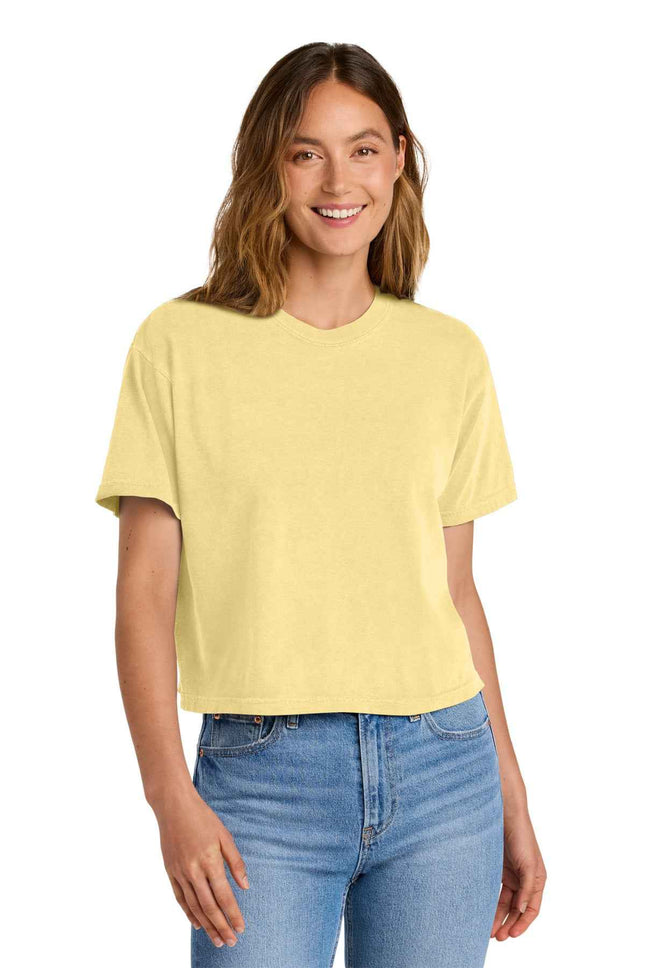 Comfort Colors Women's Heavyweight Boxy Tee 3023CL Butter