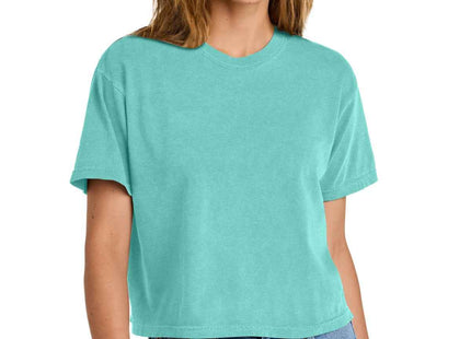 Comfort Colors Women's Heavyweight Boxy Tee 3023CL Chalky Mint
