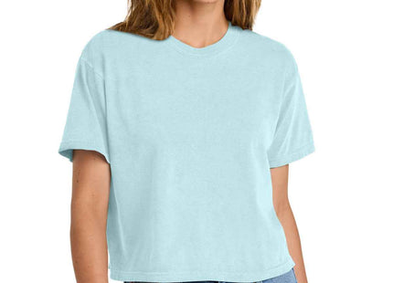 Comfort Colors Women's Heavyweight Boxy Tee 3023CL Chambray