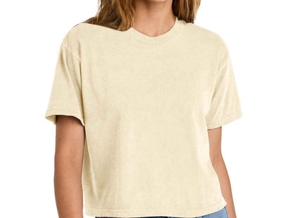 Comfort Colors Women's Heavyweight Boxy Tee 3023CL Ivory