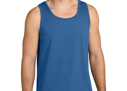 Jerzees Classics Unisex Cotton Tank 363TK Retro Heather Royal