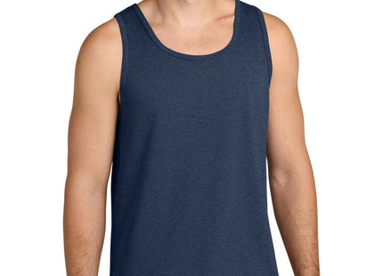 Jerzees Classics Unisex Cotton Tank 363TK Vintage Heather Navy