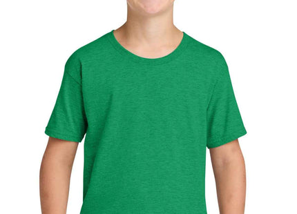 Jerzees Classics Youth Cotton T Shirt 363Y Retro Heather Green