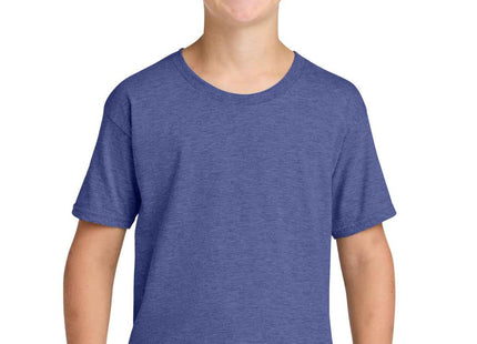 Jerzees Classics Youth Cotton T Shirt 363Y Retro Heather Purple