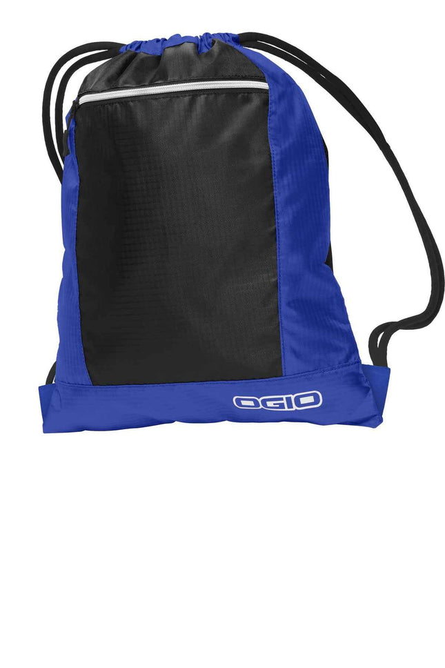 OGIO Pulse Cinch Pack 412045 Cobalt Blue Black OSFA