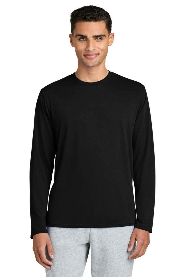 Gildan Performance Long Sleeve T Shirt 42400 Black