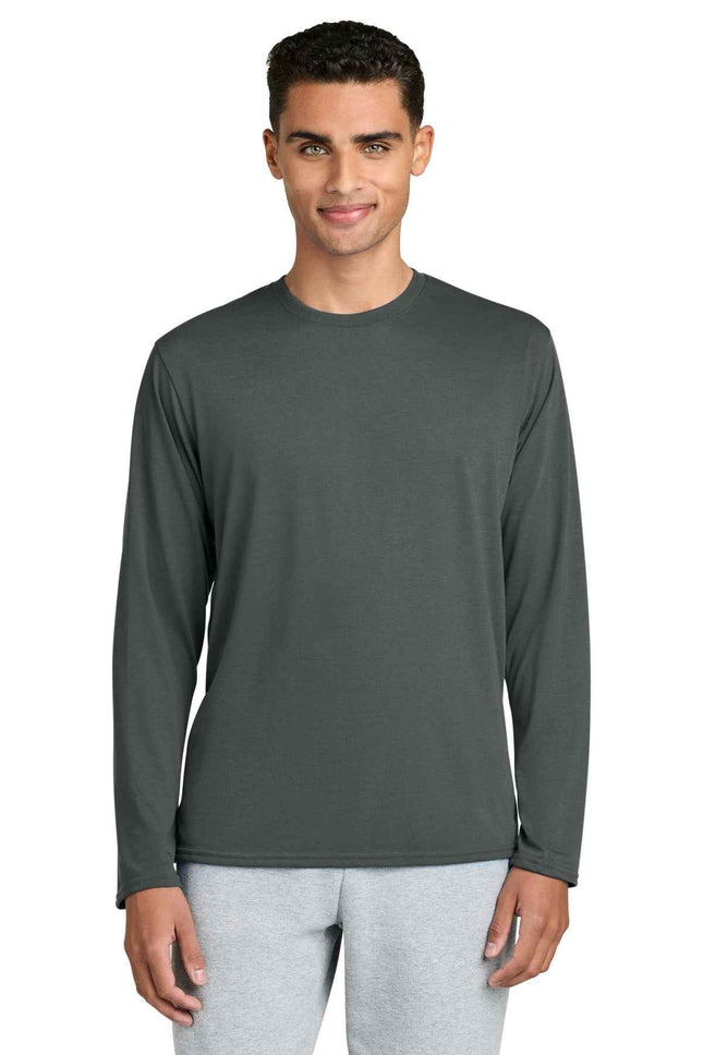 Gildan Performance Long Sleeve T Shirt 42400 Charcoal