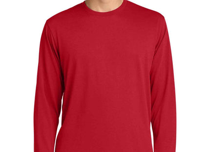 Gildan Performance Long Sleeve T Shirt 42400 Red