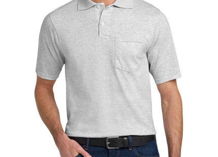 Jerzees DriPower Pocket Sport Shirt 436MP Ash