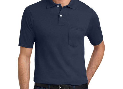 Jerzees DriPower Pocket Sport Shirt 436MP J. Navy