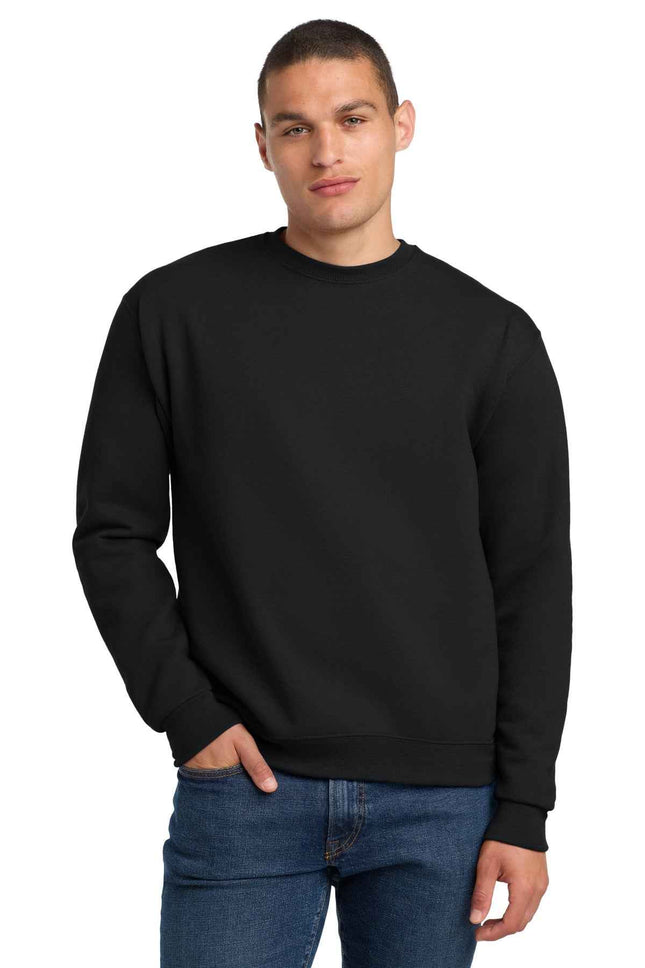 Jerzees Super Sweats NuBlend Crewneck Sweatshirt 4662M Black